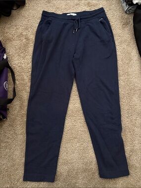 Hollister Men's Navy Drawstring Jogger Pants - Casual Comfort
